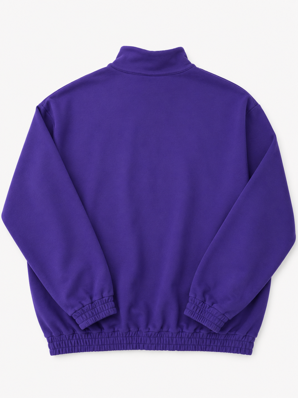 Ere Studios Headline Half Zip Sweater Purple