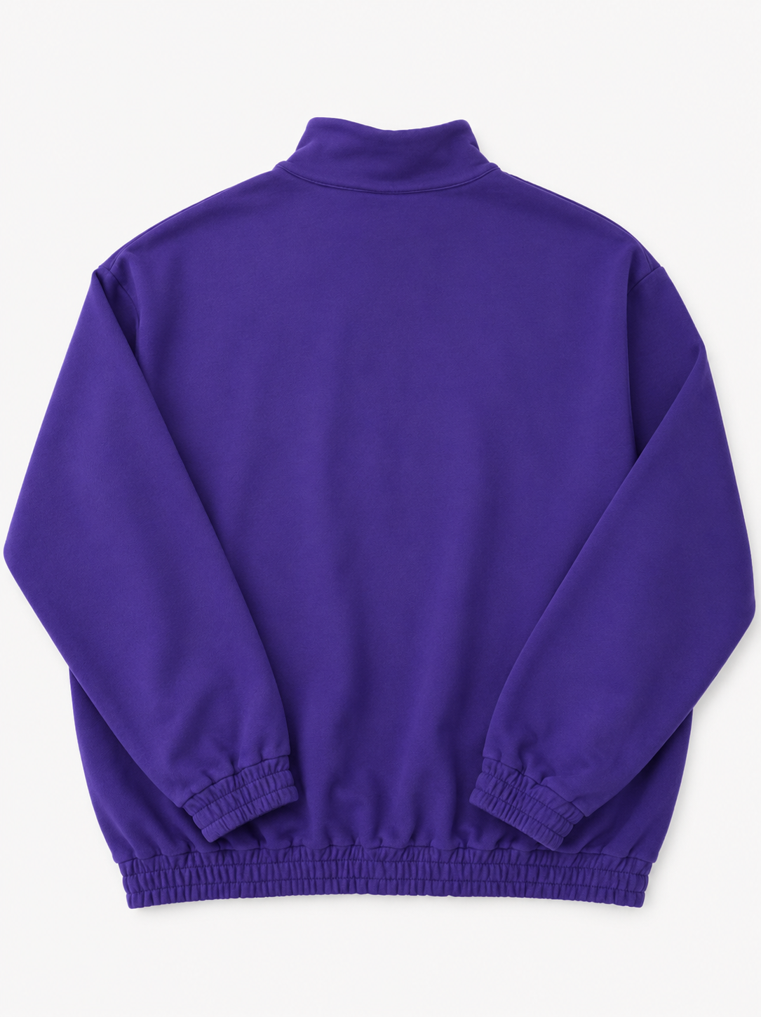 Ere Studios Headline Half Zip Sweater Purple
