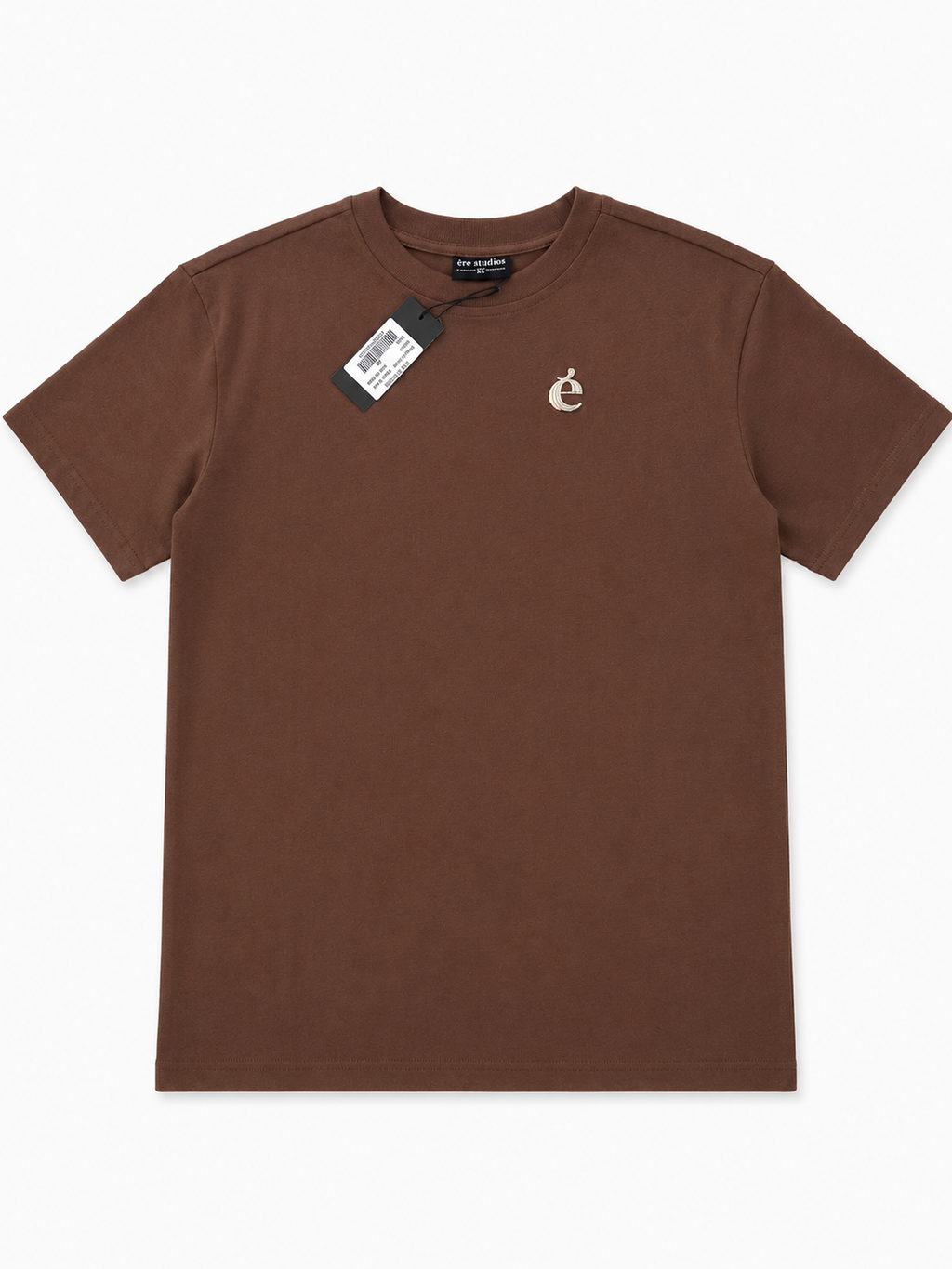 Ere Studios Basic T-Shirt Coffee Brown