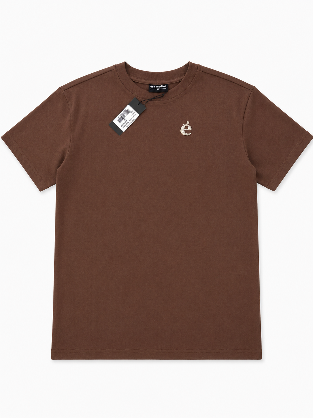 Ere Studios Basic T-Shirt Coffee Brown