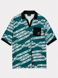 Ere Studios Towel Polo Shirt Green