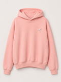 Double Layer Hoodie Strawberry Pink